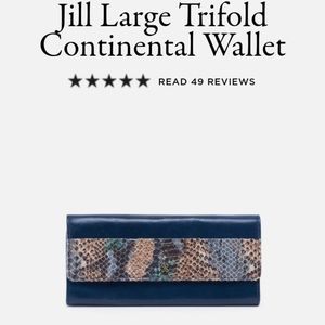 HOBO JILL TRIFOLD WALLET